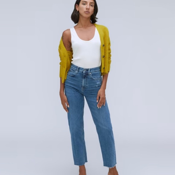 Everlane Way High Jean size 26R - Picture 3 of 6